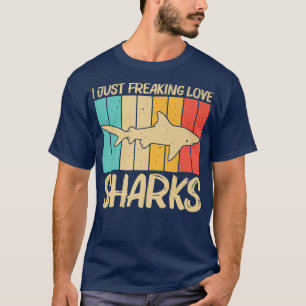 Cooles Haidesign für Männer - Haifische T-Shirt