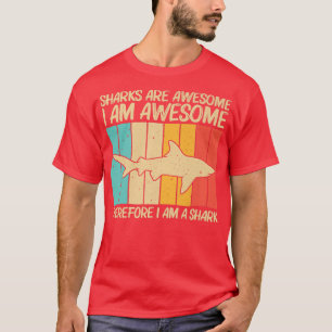Cooles Haidesign für Männer - Haifische T-Shirt