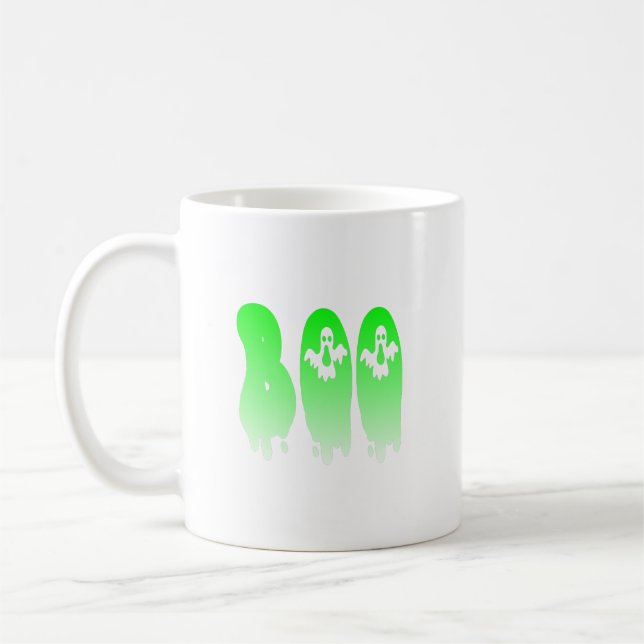 Cooles Halloween Boo - Sippe im Stil Kaffeetasse (Links)