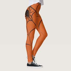 Cooles Halloween-Spinnen-Netz Leggings