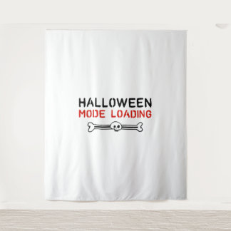 Cooles Halloween-Sprichwort-Halloween-Party Wandteppich