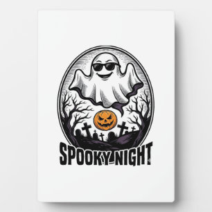 Cooles Halloween Vintage Gravur T-Shirt Kunst_1 Fotoplatte