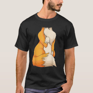 Cooles Headless Fox Halloween Kostüm Funny Lazy DI T-Shirt