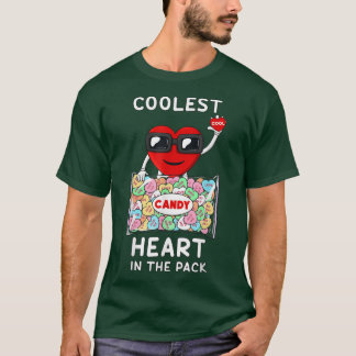 Cooles Herz im Pack Funny Valentinstag Tod T-Shirt