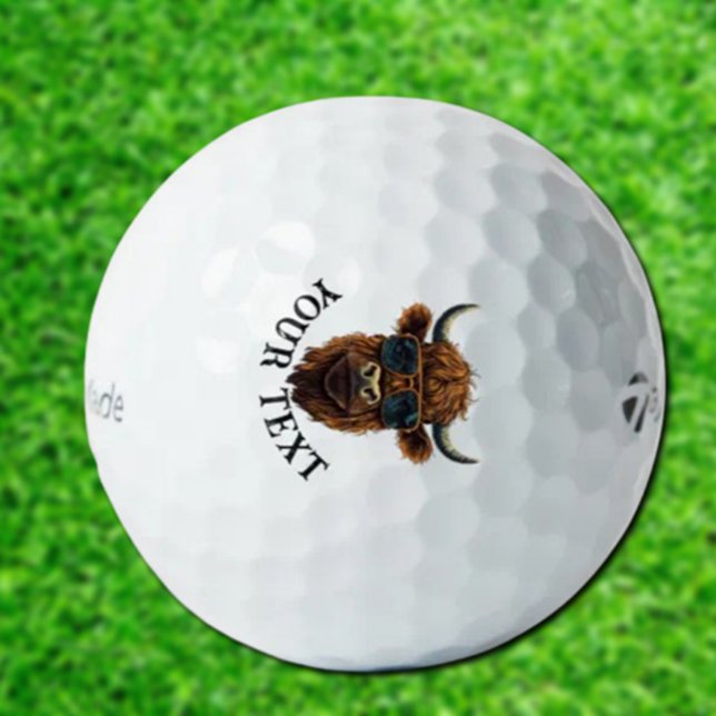 Cooles HIGHLANDER-Design anpassen Golfball (Von Creator hochgeladen)