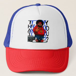 cooles Hip Hop-Design Truckerkappe