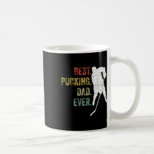 Cooles Hockey-Vater-Geschenk Lustiger Bester Pucki Kaffeetasse