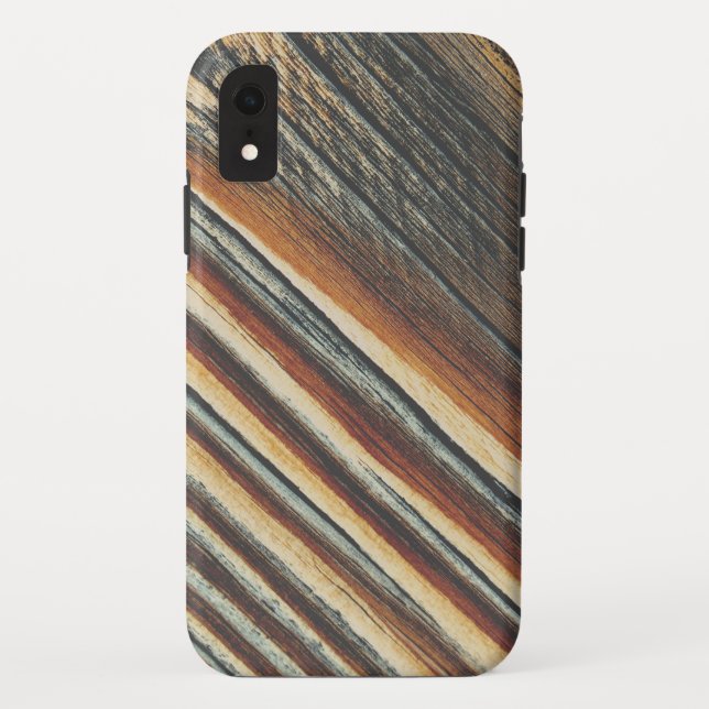 COOLES Holzkörnmuster Case-Mate iPhone Hülle (Rückseite)