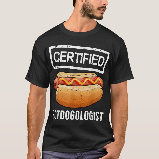 Cooles Hotdog-Outfit für Männer - Frauen Erwachsen T-Shirt (Vorderseite)