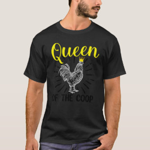 Cooles Huhn Für Frauen Mädchen Hühnerdame Hahn  T-Shirt