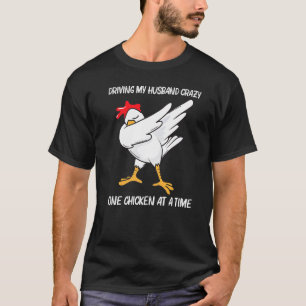 Cooles Huhn für Frauen Mutter Dabbing Hausgeflügel T-Shirt