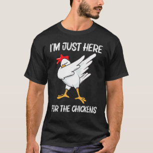 Cooles Huhn Für Männer Frauen Dabbing Hausgeflügel T-Shirt