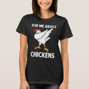 Cooles Huhn Für Männer Frauen Dabbing Hausgeflügel T-Shirt