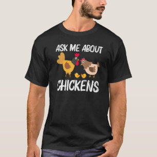 Cooles Huhn Für Männer Frauen Hahn Henne Küken Gef T-Shirt