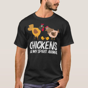 Cooles Hühnchen für Männer Rooster Hen Huhn Poul T-Shirt