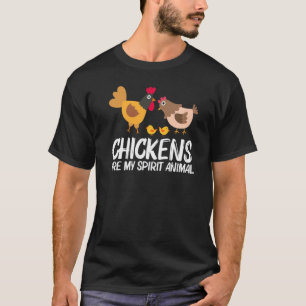 Cooles Hühnchen für Männer Rooster Hen Huhn Poul T-Shirt