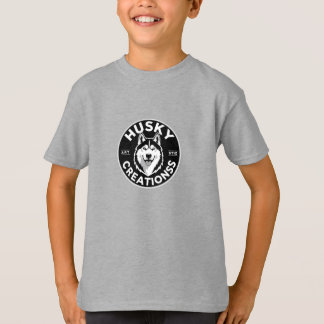 Cooles Husky Dog Logo-T-Shirt T-Shirt