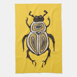 Cooles Insekt Entomologie Geschirrtuch