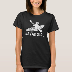 Cooles Kajak für Frauen Mädchen Kajak Kajak T-Shirt