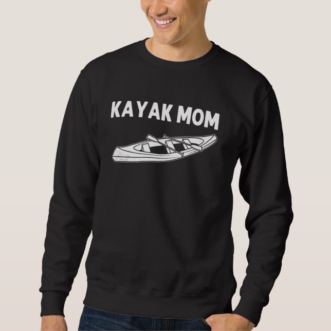 Cooles Kajak für Mama Mama Wassermotorrad Kanu Kaj Sweatshirt (Vorderseite)