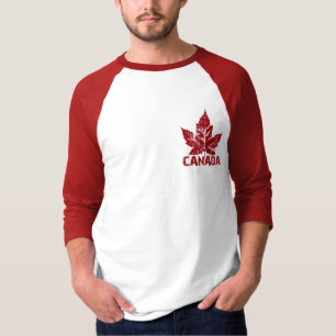 Cooles Kanada Jersey Retro Ahornblatt Souvenir T-S T-Shirt