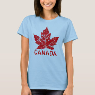 Cooles Kanada-T-Shirt Retro-Ahornblatt-Souvenir T-Shirt