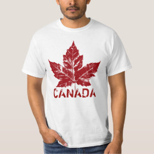 Cooles Kanada-T-Shirt Retro-Ahornblatt-Souvenir T-Shirt