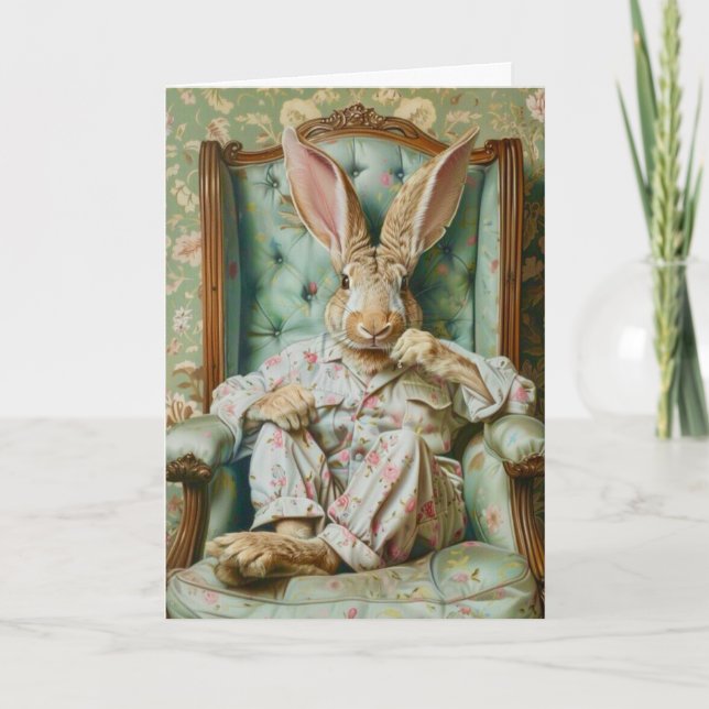 Cooles Kaninchen Karte (Vorderseite)
