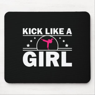 Cooles Karate-Geschenk Kickboxing Mousepad