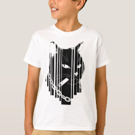 Cooles Katzenbild T-Shirt
