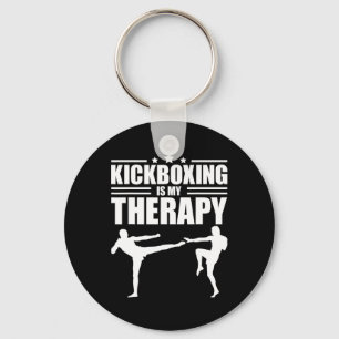 Cooles Kickboxen für Männer Frauen Kickboxer Worko Schlüsselanhänger