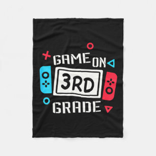 Cooles Kids-Team der dritten Klasse von Sch Fleecedecke