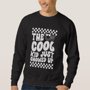 Cooles Kind ist gerade wieder zum Schuldesign geko Sweatshirt