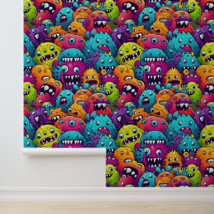 Cooles Kindermonster unisex Tapete