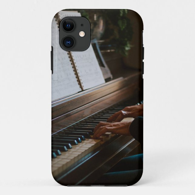 Cooles Klavier Case-Mate iPhone Hülle (Rückseite)
