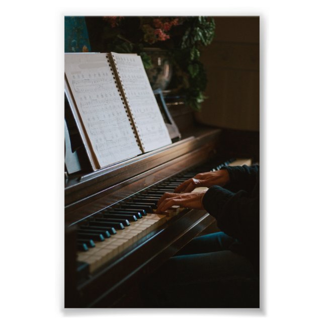 Cooles Klavier Fotodruck (Vorne)