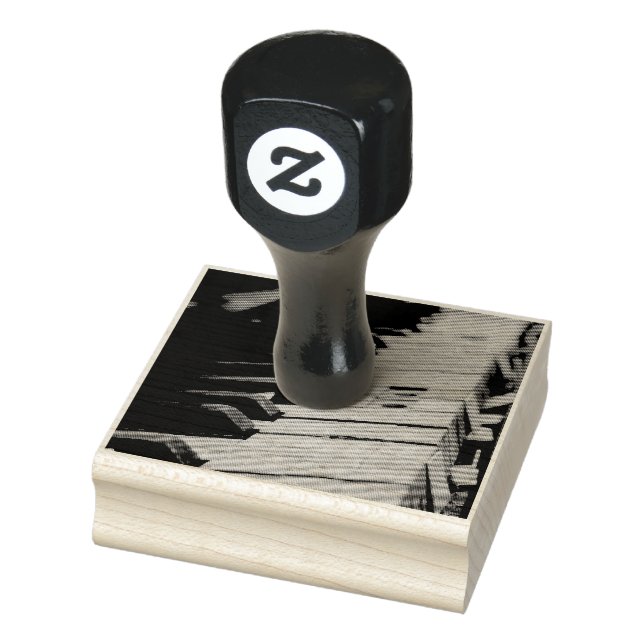 Cooles Klavier Gummistempel (Stempel)