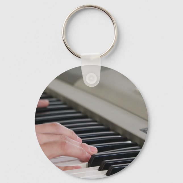 Cooles Klavier Schlüsselanhänger (Vorderseite)