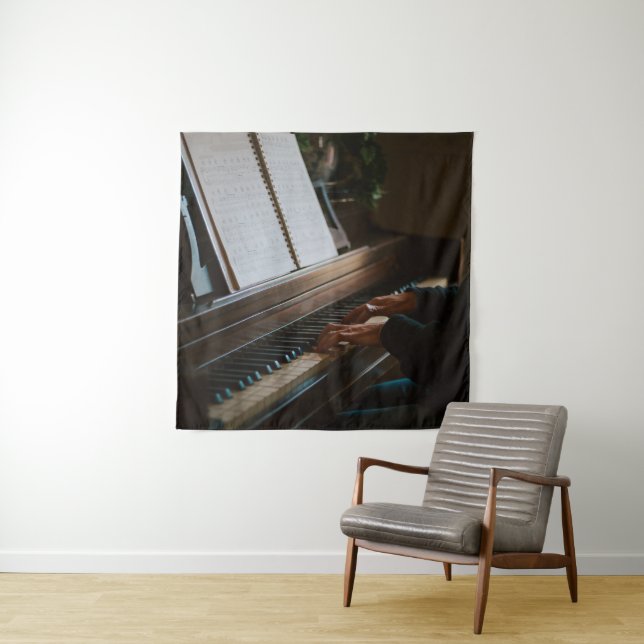 Cooles Klavier Wandteppich (Beispiel)
