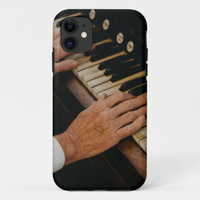 Cooles Klavierwerk Case-Mate iPhone Hülle (Rückseite)