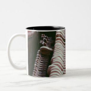 Cooles Klavierwerk Zweifarbige Tasse