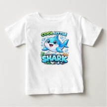 Cooles kleines Haifisch-Shirt für Jungen