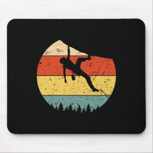 Cooles Klettern für Männer Frauen Bergsteiger  Mousepad