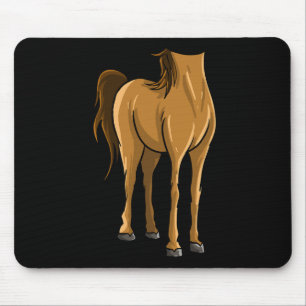 Cooles Kopfloses Pferd Halloween Kostüm Funny Lazy Mousepad