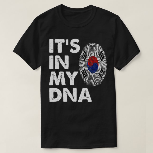 Cooles koreanisches Geschenk T-Shirt (Design vorne)