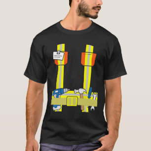 Cooles Kostüm für Bauarbeiter T-Shirt