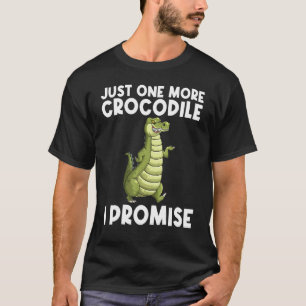 Cooles Krokodil für Männer Frauenschuldnerin Repti T-Shirt