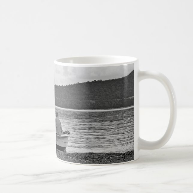 Cooles Kulturleben Foto der ägäischen Fischer Kaffeetasse (Rechts)