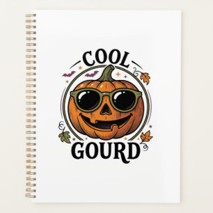 Cooles Kürbis-Shirt Vintage Halloween-Sonnenbrille Planer