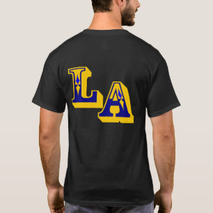 •°♥§Cooles LA-Logo Stylisches Casual Dunkles T-Shi T-Shirt